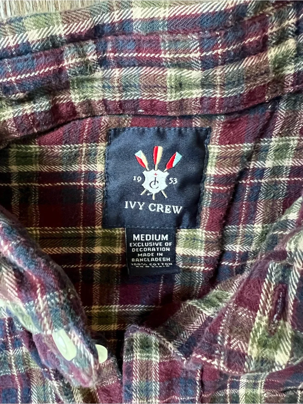 J. Crew classic button